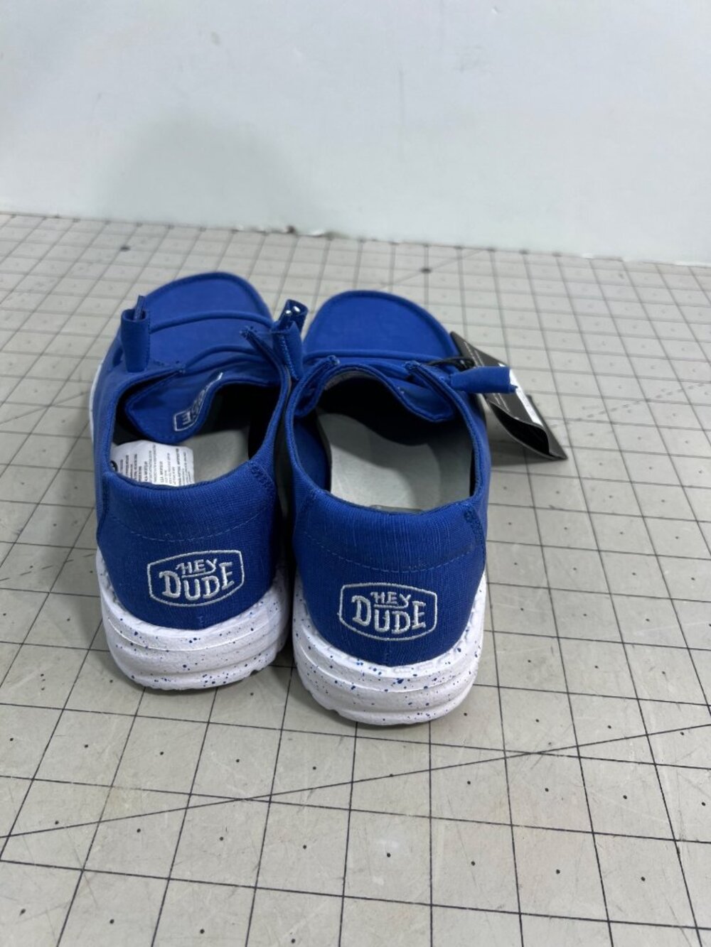 Hey Dude Women's Wendy Slub Canvas Casual Shoes True Blue Sz. 6 New - Picture 5 of 7